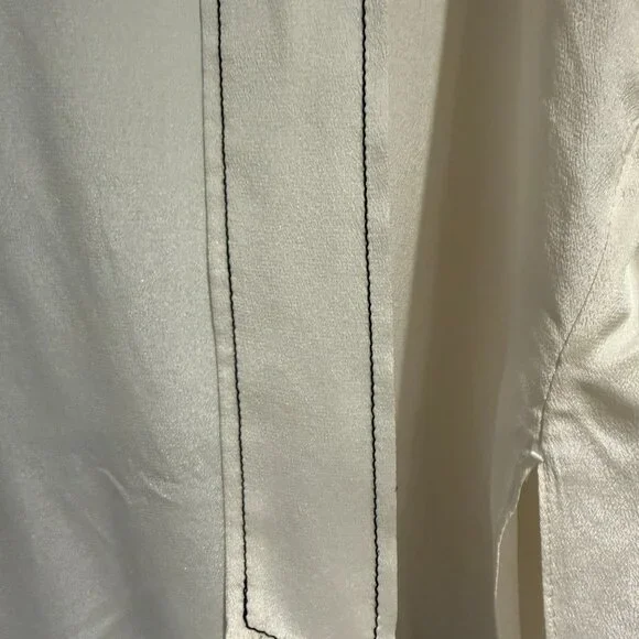 Alice and Olive Silk Tie Blouse (Size Medium Excellent Condition) - Picture 3 of 13